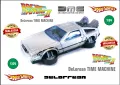  DeLorean DMC From Back To The Future II Hot Wheels, снимка 1