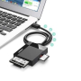 Хъб Ugreen, USB 3.0, SD, Micro SD, CF, MS, четец за карти, снимка 1 - Друга електроника - 44834658