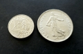 Монети. Франция. 5 и 10 франка., снимка 3