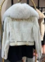 Намалена цена на любимият ви модел якета с богат пух от естествен косъм, снимка 7