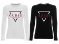 Дамска блуза тениска GUESS принт Модели и размери , снимка 2