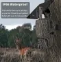 Ловна камера със соларен панел P600 - 4G въртяща соларна ловна камера с нощно виждане , снимка 5