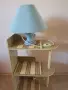Ретро нощна лампа с абажур , снимка 4