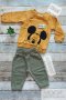Ватиран лот р.68/74 блуза H&M+панталон LC WAIKIKI , снимка 1 - Комплекти за бебе - 42482022