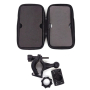 Водоустойчив калъф за телефон за велосипед, Стойка за телефон за колело универсална, чер, снимка 7