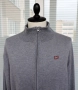 Napapijri Mens Grey Full Zip Long Sleeve Cardigan Size 3XL, снимка 2