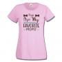 Дамска тениска Dogs Are My Favorite People,Куче,Животни,, снимка 6