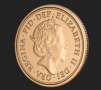 Златна монета Елизабет II 2022г. 2гр, снимка 4
