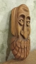 Дърворезба старецът , снимка 3