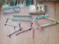 Лот метални части от влакче конструктор релси гара игра, снимка 6