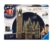 Светещ 3D Пъзел Ravensburger 540 ел. - Хари Потър: Астрономическата кула на Замъкът Хогуортс 11551, снимка 1