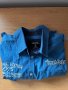 Мъжка риза-Identic, спортнa,синя , размер M, снимка 1 - Ризи - 38600593