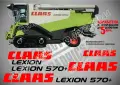 CLAAS земеделска механизация стикери, снимка 4