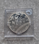 Възпоменателна сребърна монета 1½ евро Втора световна война, снимка 3