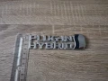 сребриста емблема Toyota Plug-in Hybrid , снимка 3