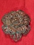 ФИЛИГРАННА СТАРИННА СРЕБЪРНА ФЛОРАЛНА БРОШКА МАЙСТОРСКА РЪЧНА КУЮМДЖИЙСКА ИЗРАБОТКА 34408, снимка 18