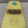 Стара Соц Българска Пластмасова Играчка Москвич Народна Милиция, снимка 6