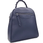 Елегантна дамска раница с дръжка в тъмно синьо Код на продукта:DR-18, снимка 1