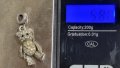 Колекционерско сребърно мече талисман , снимка 8