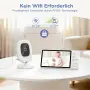 Чисто Нов Бебефон с Камера и Голям 5-Инчов Екран JeeBer VB619 (1080P, Без WiFi)  , снимка 3