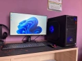 Геймърски компютър AMD 4x3,00Ghz, AMD RADEON RX 550, 16GB RAM, SSD, Windows 11, снимка 2
