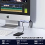 BENFEI 8-в-1 USB C хъб със сигурна скоба – с 4K@60Hz HDMI, Gigabit Ethernet, 100W PD, 10Gbps , снимка 2