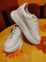 Нови бели кожени дамски обувки 38-39 номер, снимка 2