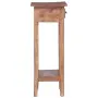 vidaXL Поставка за саксии, 30x30x75 см, махагоново дърво масив, снимка 4