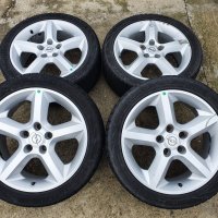 Алуминиеви джанти за Opel 17 цола 5x110, снимка 2 - Гуми и джанти - 35944747