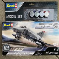 Сглобяем модел - Revell F-4E Phantom 1:72 , дължина - 25.9 см, снимка 5 - Конструктори - 42735782