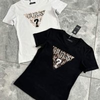 Дамска тениска Guess Реплика ААА+, снимка 3 - Тениски - 44348210