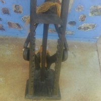 Африканска етажерка за дискети албуми - барче със статуя на седящ негър, снимка 4 - Други ценни предмети - 41597716