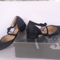 Дамски обувки, № 38,5, естествен велур, Salamander, снимка 2 - Дамски ежедневни обувки - 42325760