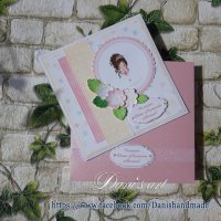Поздравителна картичка за сватба , юбилей , кръщене или рожден ден , снимка 1 - Подаръци за юбилей - 35824576