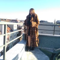 Дамско палто Визон, снимка 3 - Палта, манта - 41911109