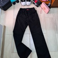Черен летен панталон широки крачоли , снимка 13 - Панталони - 40671502