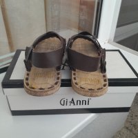 Мъжки кожени сандали"Gianii", снимка 5 - Мъжки сандали - 41787398