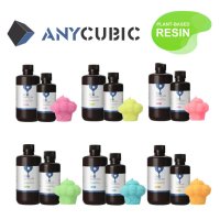 UV Resin Фотополимерна смола Anycubic : Basic, Water wash, ABS, DLP, Tough, снимка 5 - Принтери, копири, скенери - 41405484