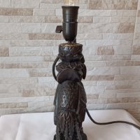 Стара дървена лампа - птица - дърворезба - Антика  , снимка 8 - Антикварни и старинни предмети - 42460360