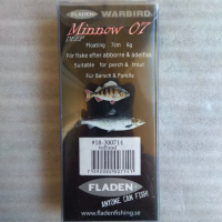 FLADEN Warbird Minnow Deep - нов воблер 7 см, 6 гр, снимка 3 - Стръв и захранки - 44805802