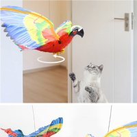Летяща/висяща играчка Електрически папагал, снимка 16 - Електрически играчки - 40952165