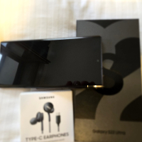 Продавам Samsung Galaxy S22 Ultra 5G 256 GB в черен цвят - Малко използван, с гаранция!, снимка 10 - Samsung - 44828509