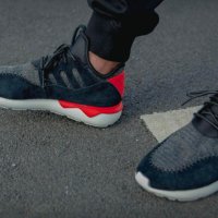 ADIDAS ORIGINALS TUBULAR MOC RUNNER TOMATO номер 43,5-44 2/3, снимка 6 - Маратонки - 41248755