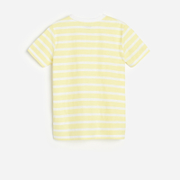 Нова жълта тениска на райе на Reserved за 13-14 год ръст 164см, снимка 4 - Детски тениски и потници - 44701975