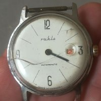 Мъжки часовник Ruhla. UMF 24. Vintage watch. Made in Germany. Механичен механизъм , снимка 1 - Мъжки - 40608610