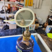 Стара Газова лампа, снимка 1 - Антикварни и старинни предмети - 42154322