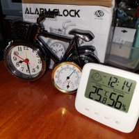 Настолен Ретро часовник,будилник Велосипед/Колело, снимка 6 - Други - 40933037
