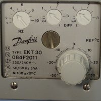 термоконтролер Danfoss EKT 30, 220V, 50Hz, -30/+30 °C, снимка 5 - Резервни части за машини - 36001070
