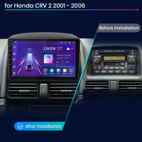 Мултимедия Android за Honda CRV 2 2001-2006, снимка 4 - Аксесоари и консумативи - 44764553
