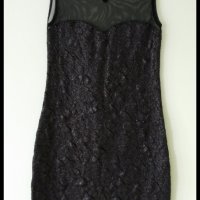 Дамска черна рокля ZARA BASIC 38н-30лв.НАМАЛЕНИЕ, снимка 1 - Рокли - 39460144